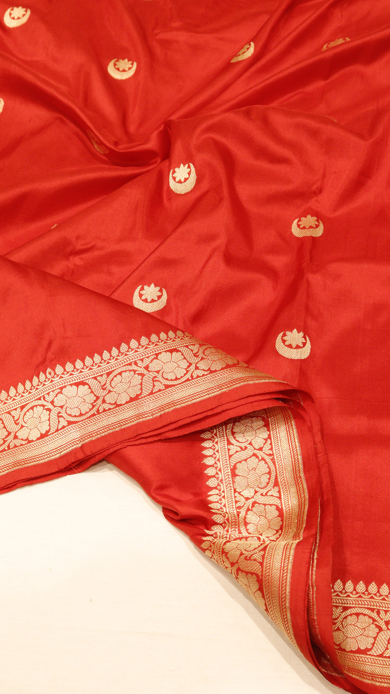 Chand Phool Katan Silk Saree
