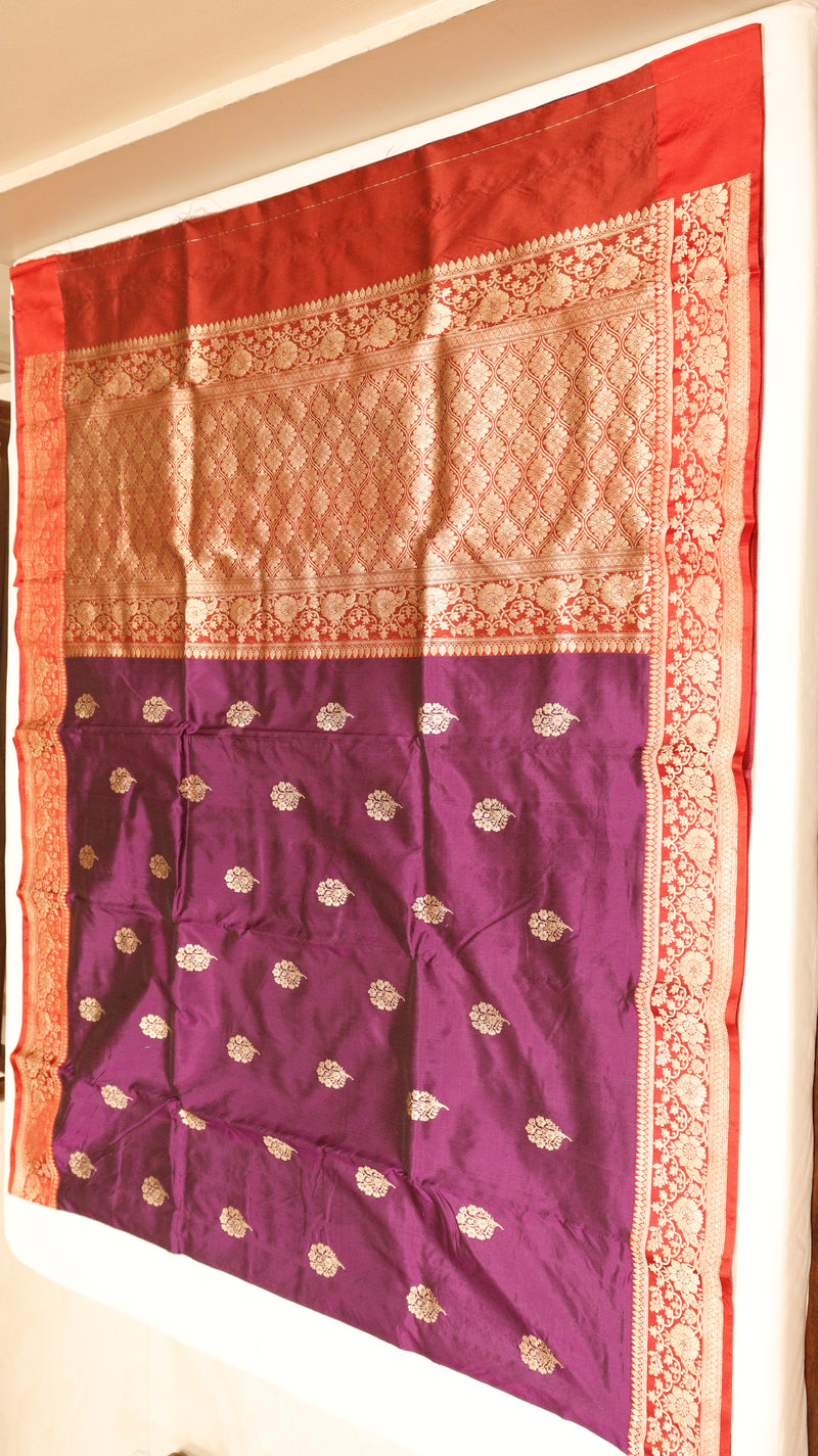 Pure Katan Silk Saree