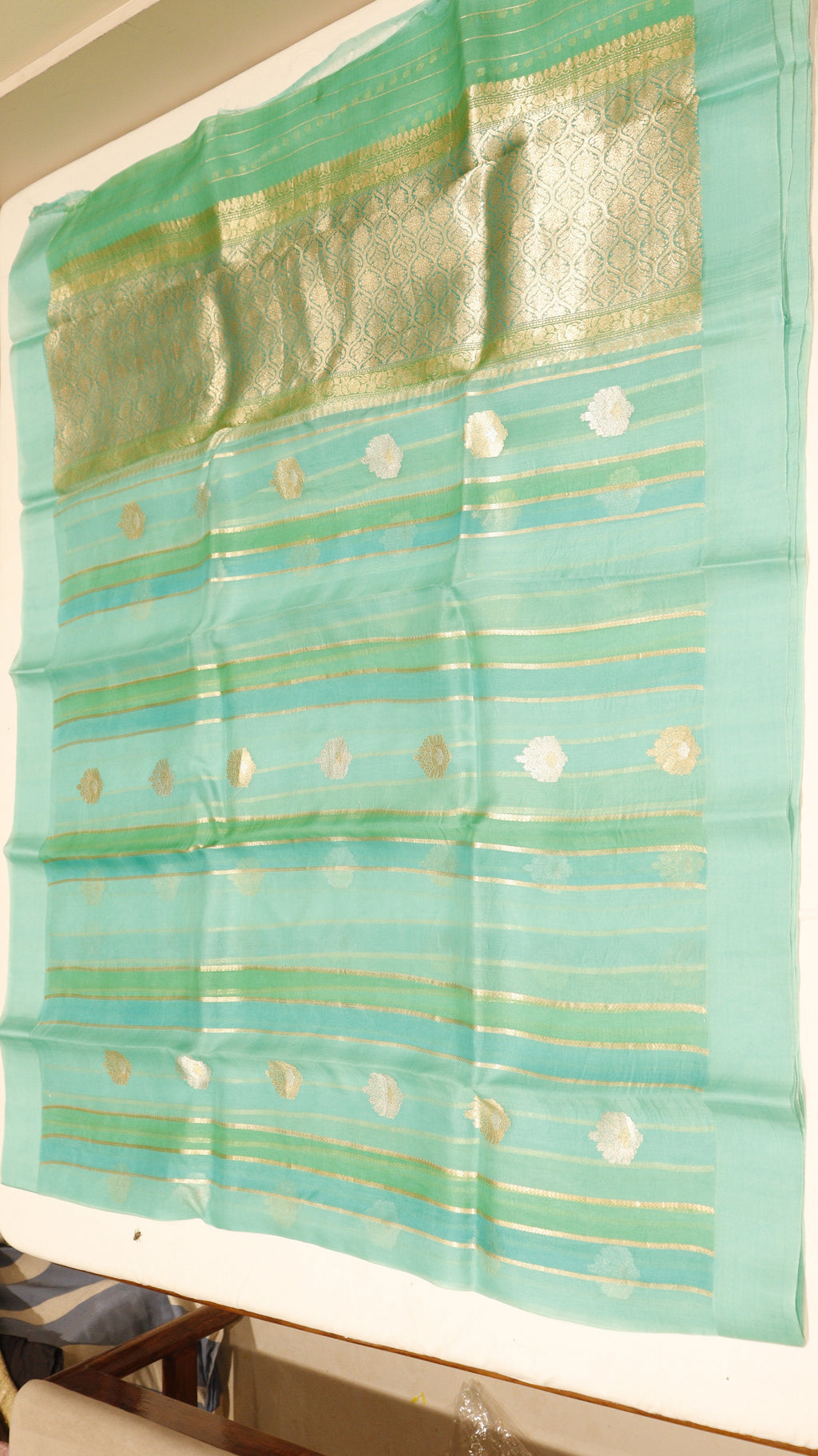 Pre-Order : Rangkaat Kora Silk Saree