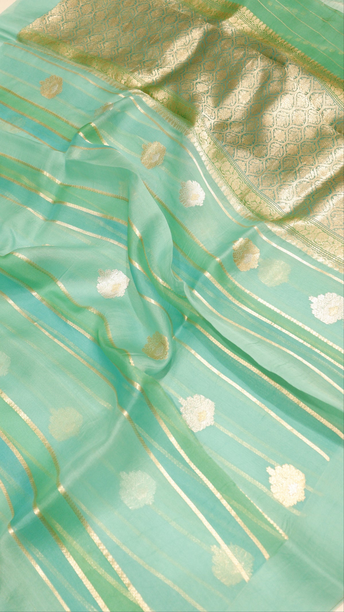 Pre-Order : Rangkaat Kora Silk Saree