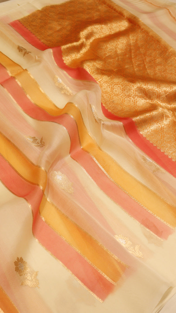 Rangkaat Kora Silk Saree