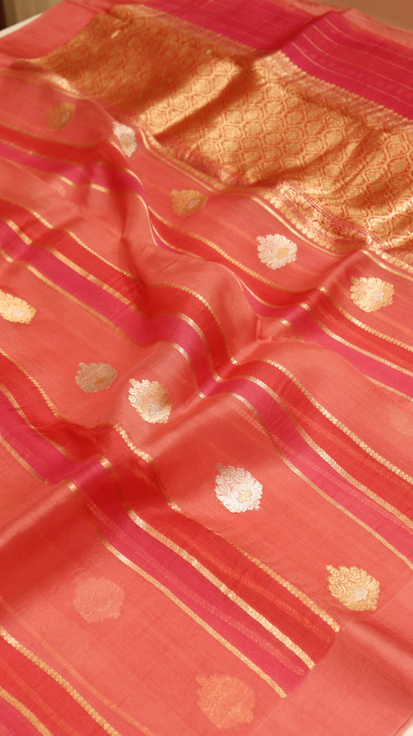 Rangkaat Kora Silk Saree