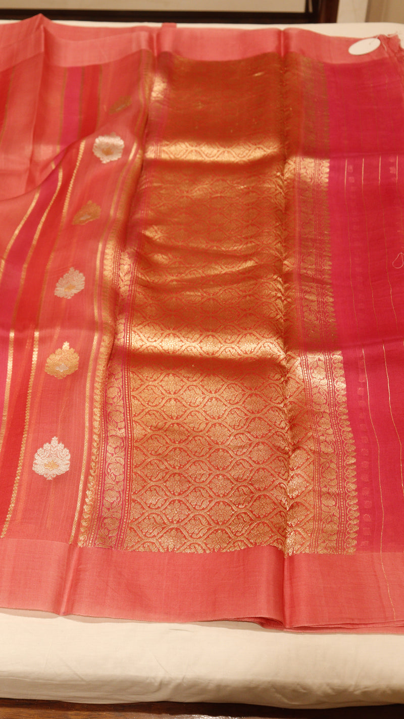 Rangkaat Kora Silk Saree