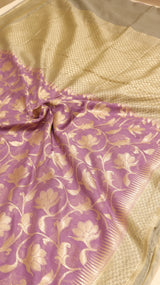 Pure Moonga Muslin Saree