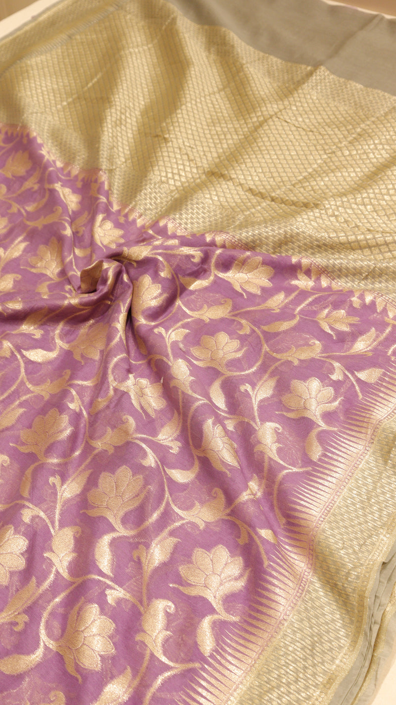 Pure Moonga Muslin Saree