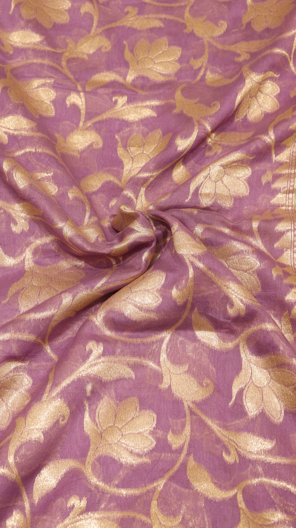 Pure Moonga Muslin Saree