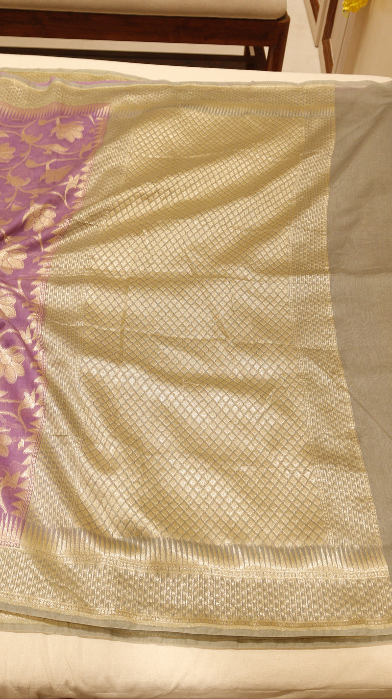 Pure Moonga Muslin Saree