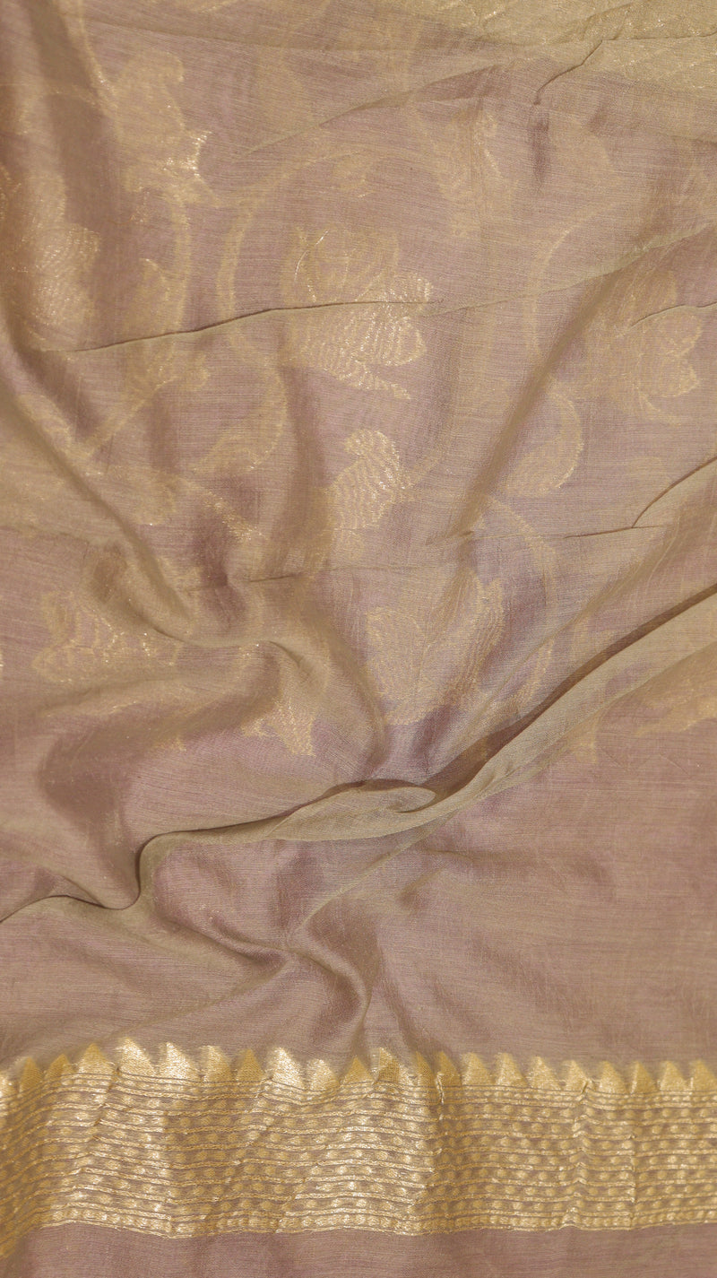 Pure Moonga Muslin Saree
