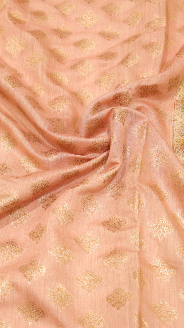 Pure Moonga Muslin Saree