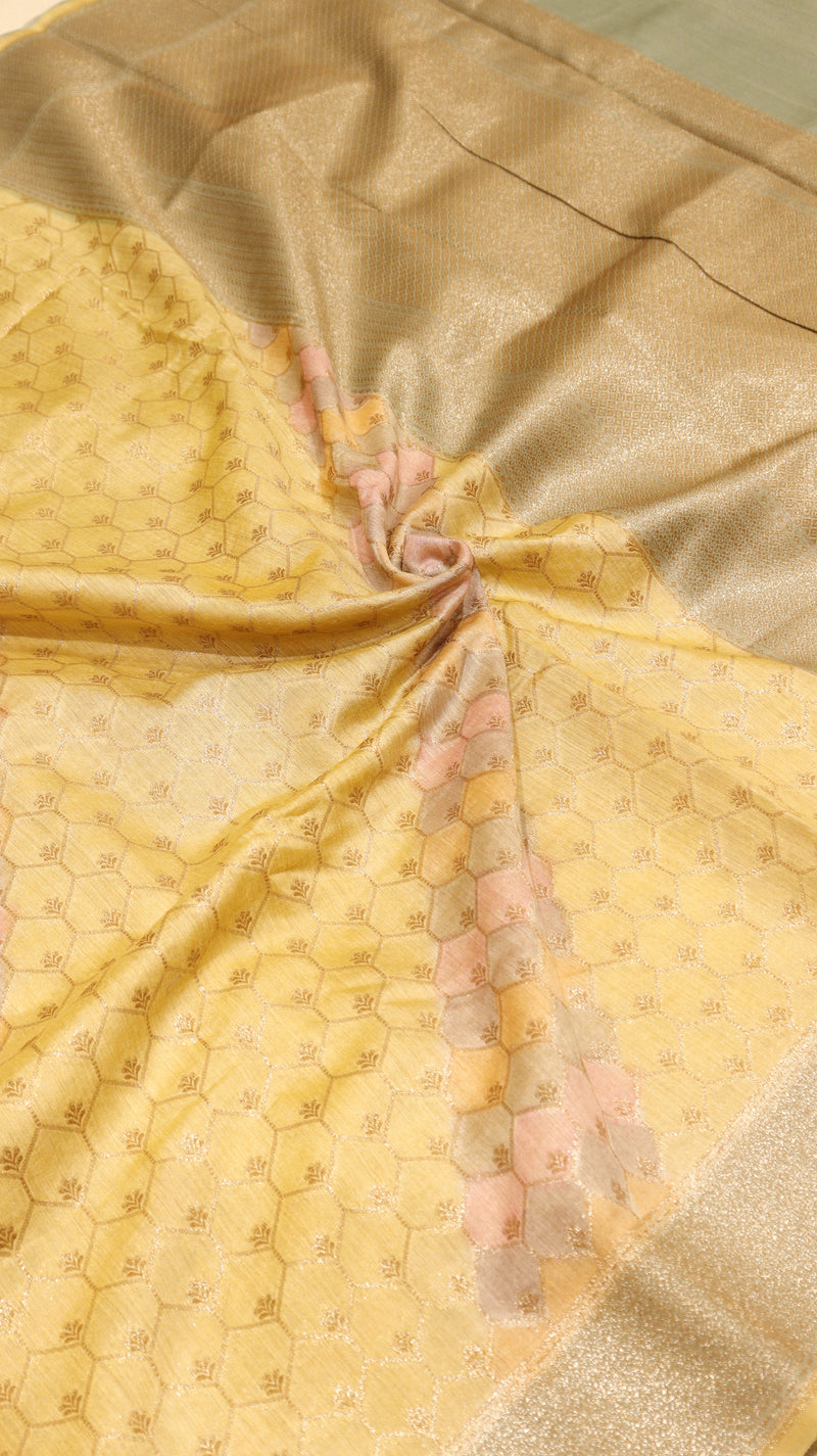 Pure Moonga Muslin Saree