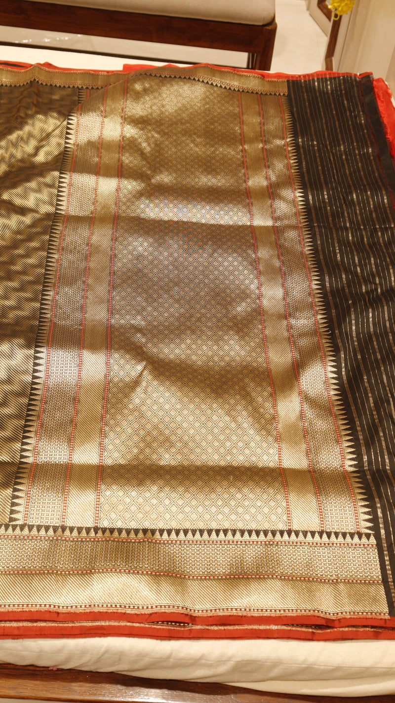 Handloom Pure Katan Silk Saree