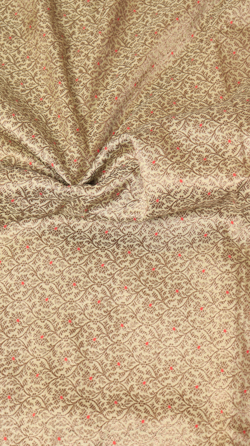 Anti Brocade Pure Katan Silk Handloom Saree