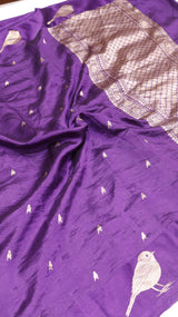 Handloom Pure Soft Katan Silk Saree