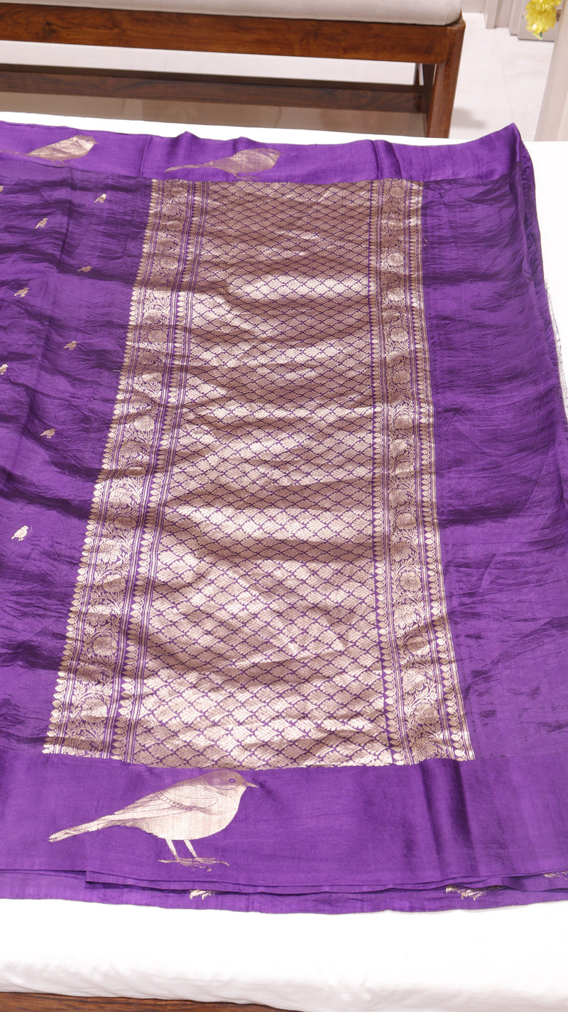 Handloom Pure Soft Katan Silk Saree