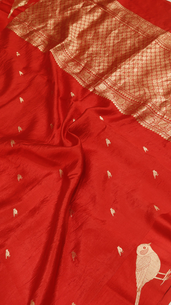Handloom Pure Soft Katan Silk Saree