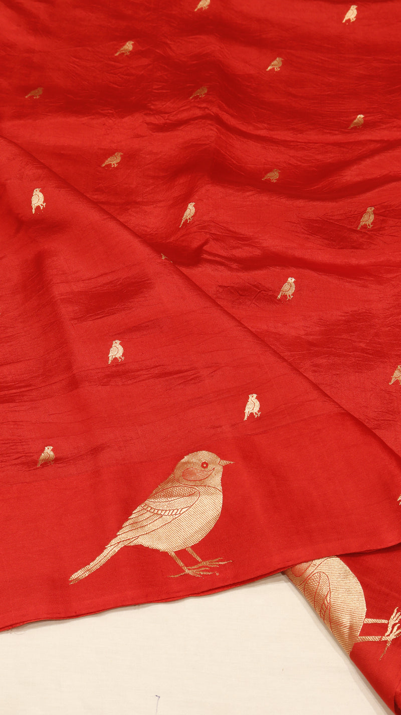 Handloom Pure Soft Katan Silk Saree