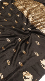 Handloom Pure Soft Katan Silk Saree