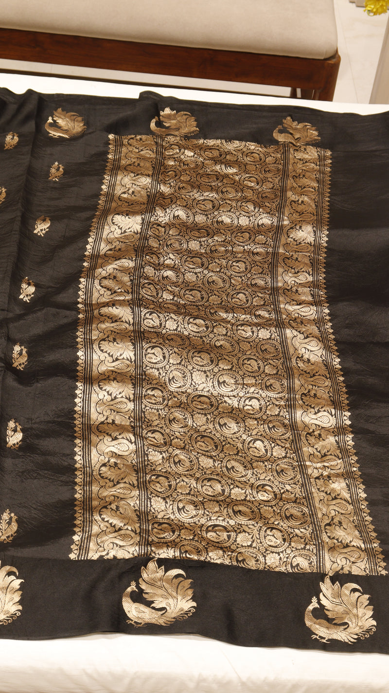 Handloom Pure Soft Katan Silk Saree