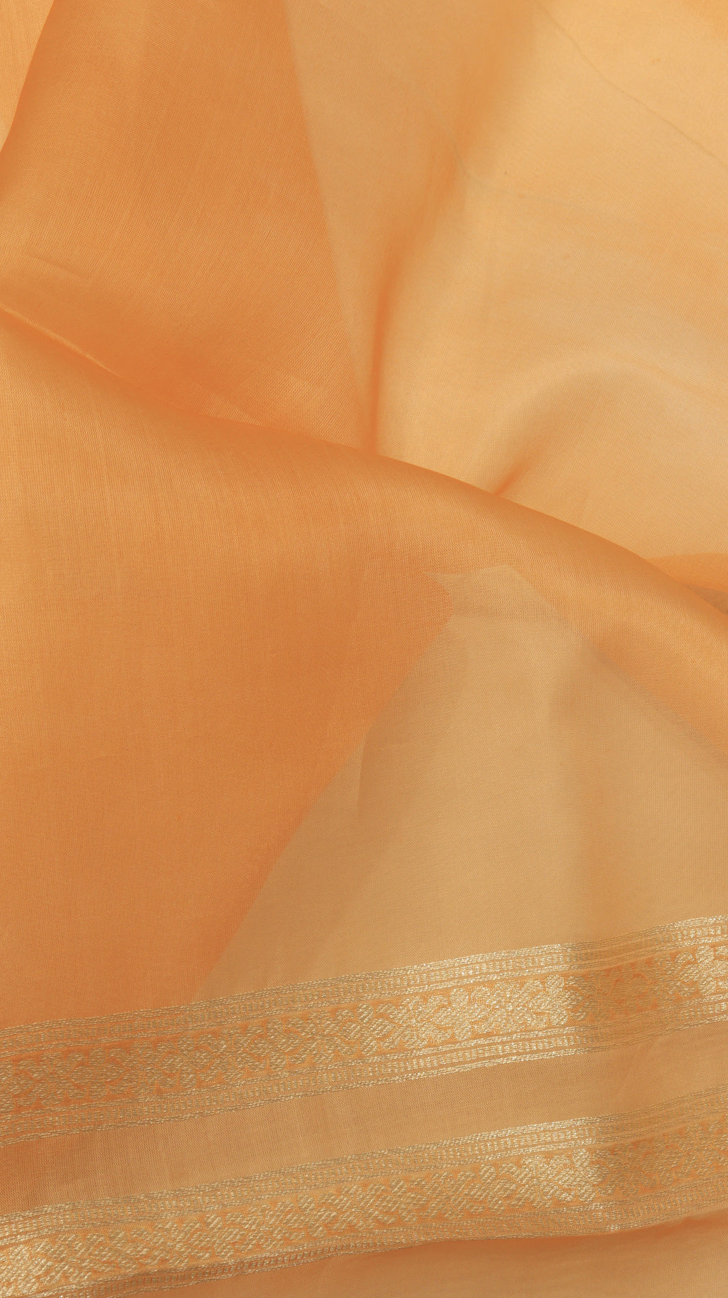 Grey Pure Kora Silk Handloom Saree with Contrast Blouse