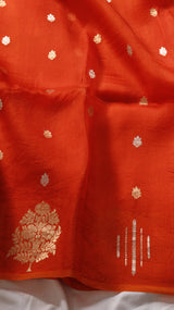 Handloom Pure Kora Silk Saree