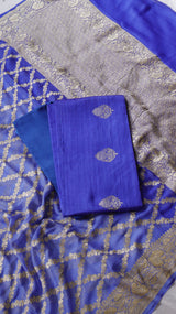 Handloom Pure Tussar Silk Suit Set
