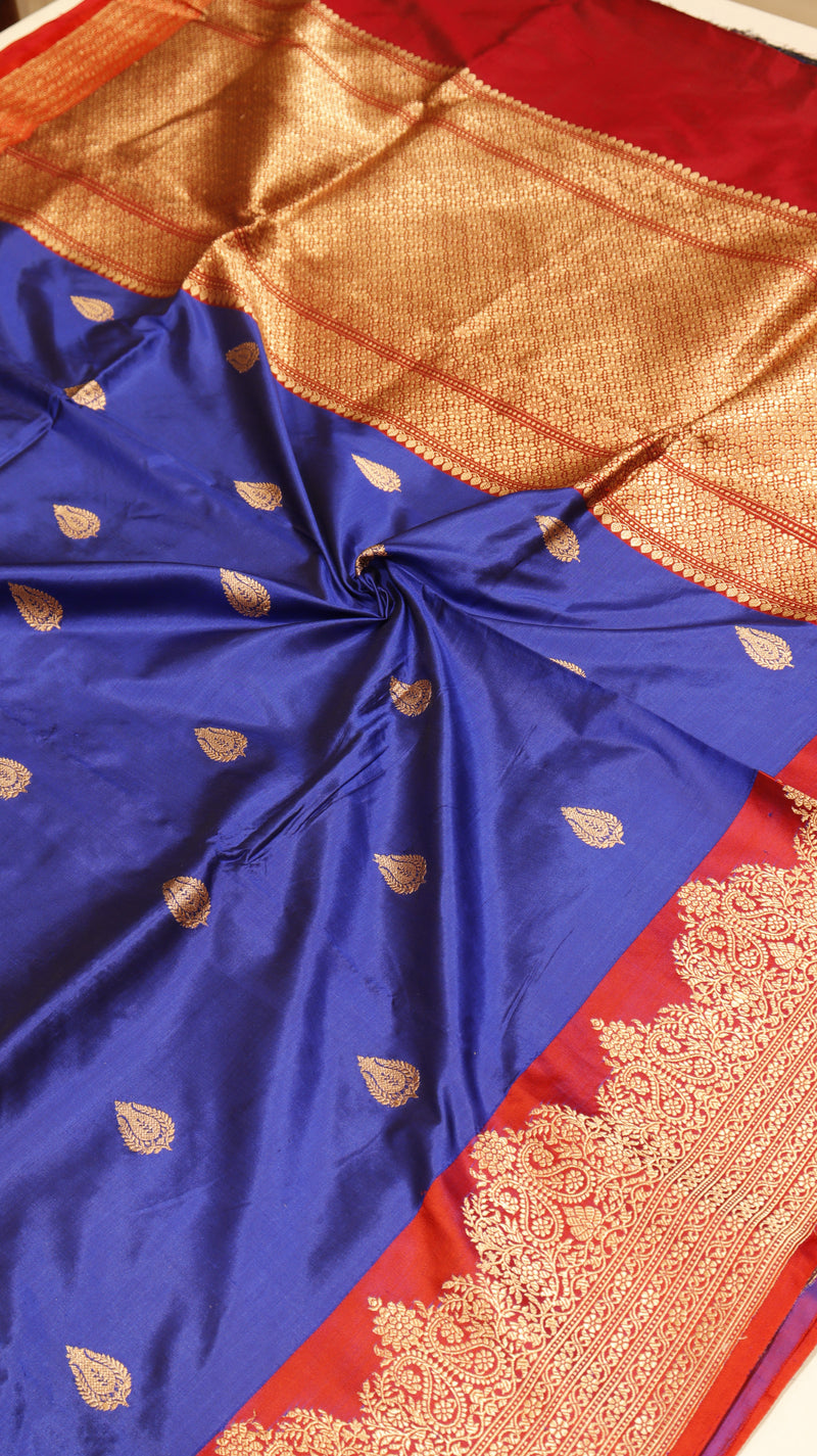 Handloom Pure Katan Silk Saree