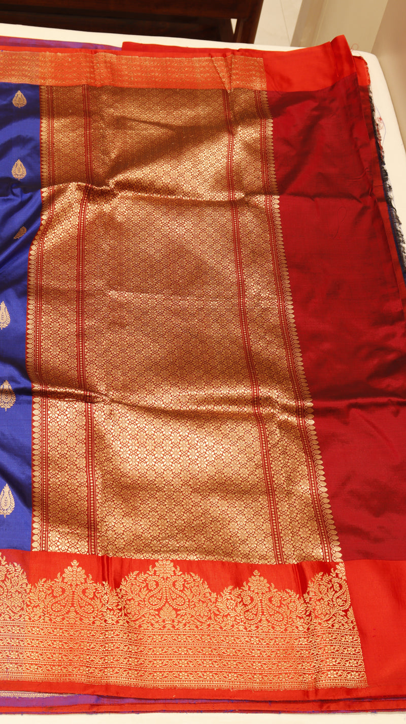 Handloom Pure Katan Silk Saree