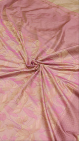 Pure Mulberry Silk Saree with Handloom Dampach Weave