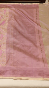 Pure Mulberry Silk Saree with Handloom Dampach Weave