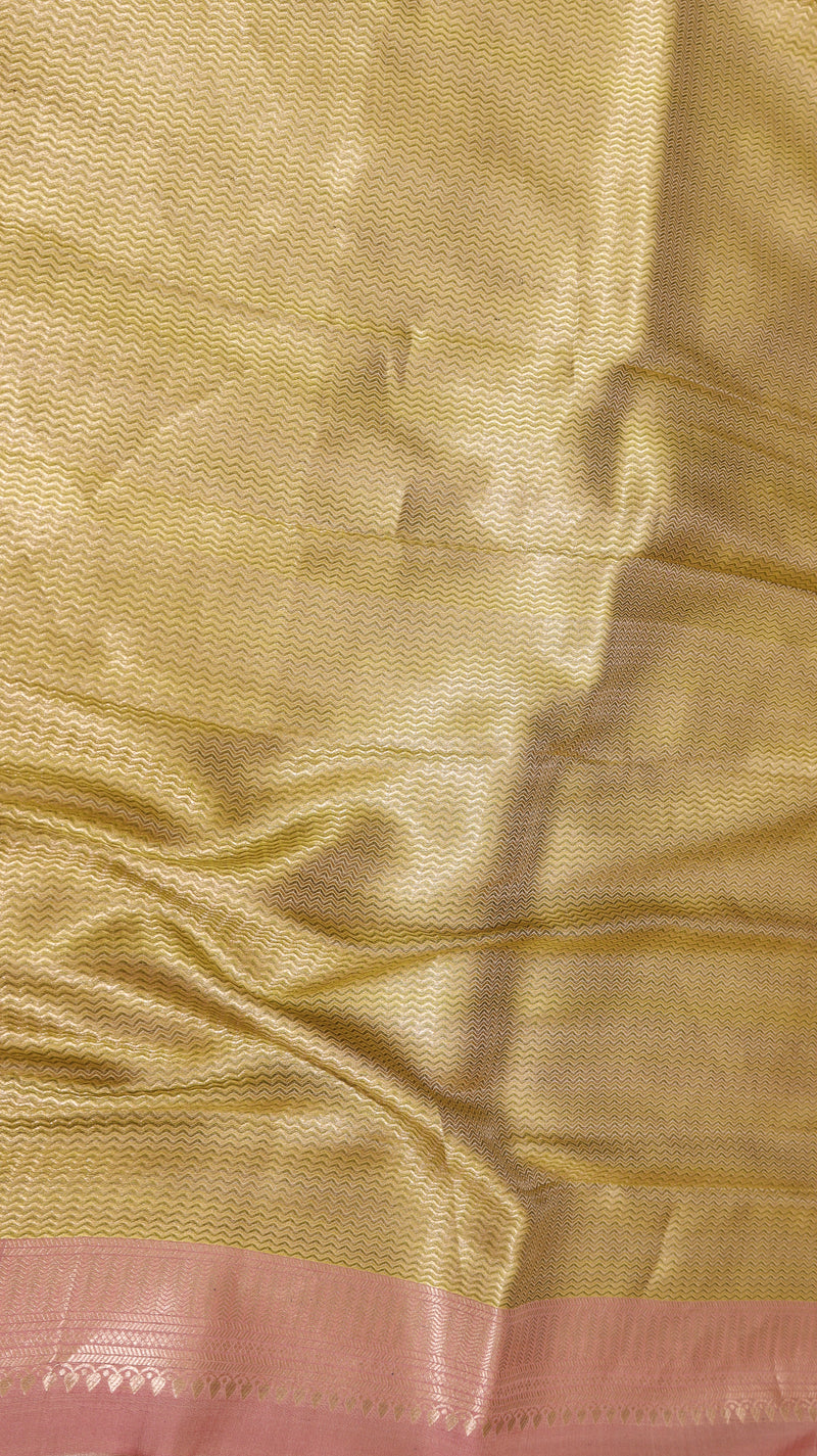 Pure Mulberry Silk Saree with Handloom Dampach Weave