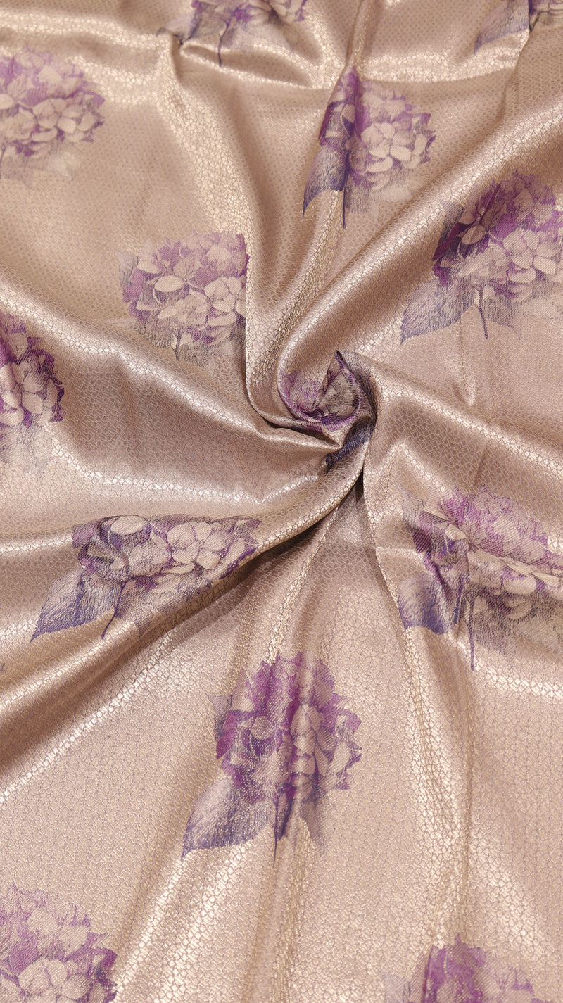 Pure Mulberry Silk Saree with Handloom Dampach Weave