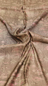 Pure Mulberry Silk Saree with Handloom Dampach Weave