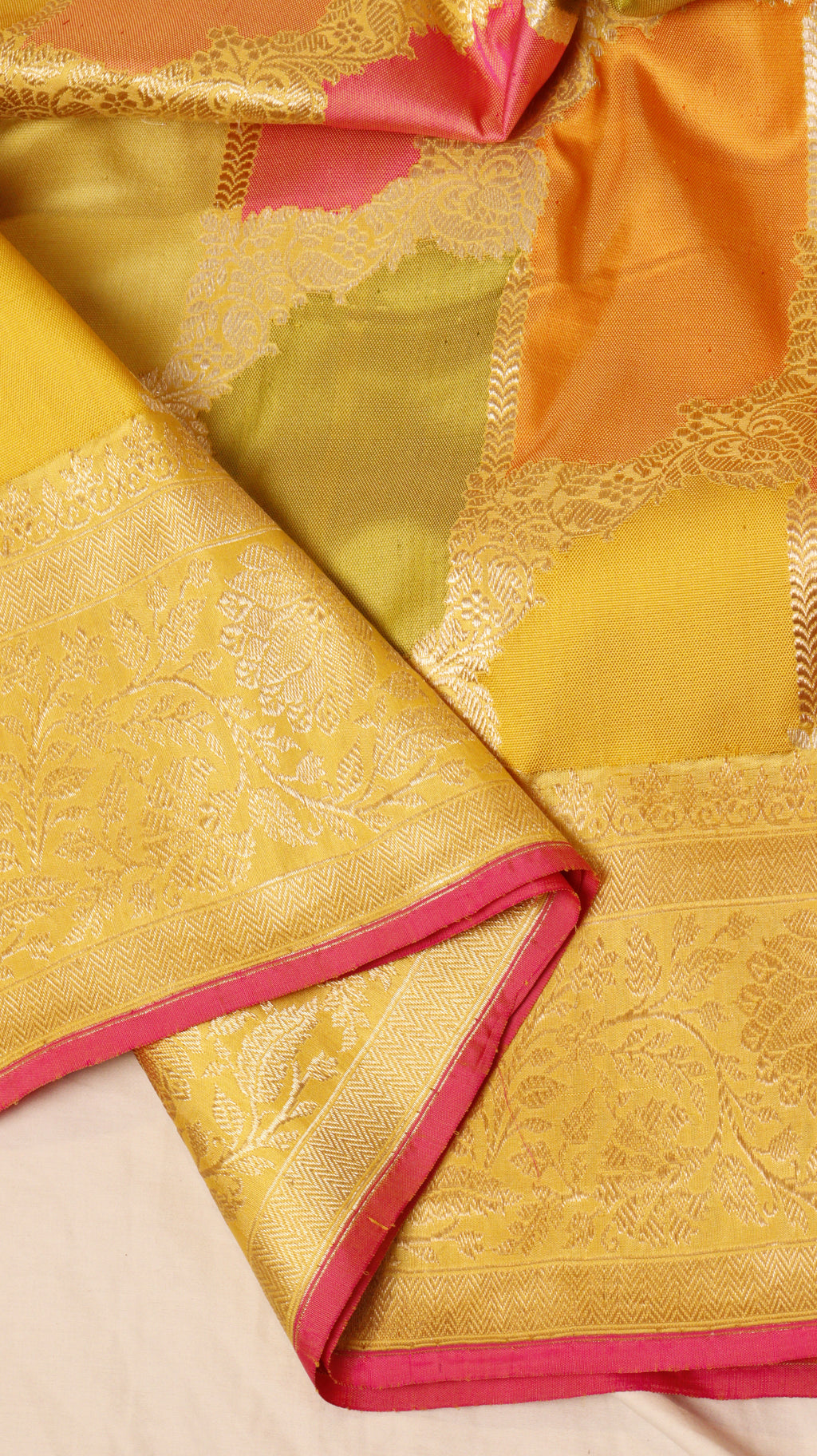 Rangkaat Pure Katan Silk Handloom Saree