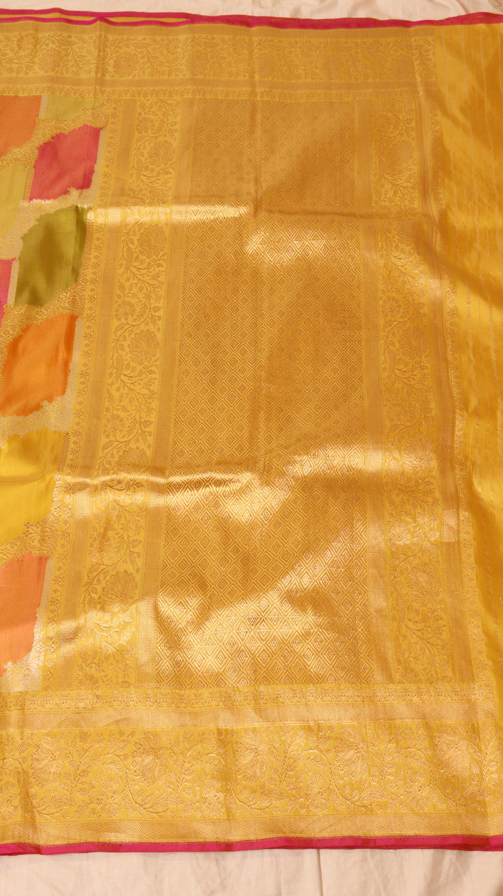 Rangkaat Pure Katan Silk Handloom Saree