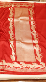 Banarasi Brocade King Khawab Pure Katan Saree