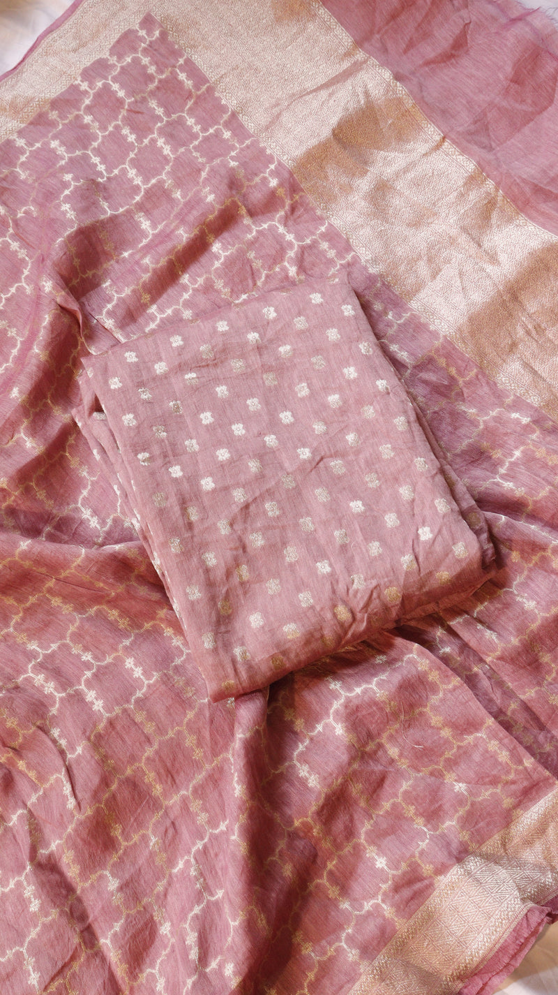 Pure Linen Moonga Suit Set