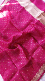 Pre-Order : Pure Handloom Tussar Silk Suit Set