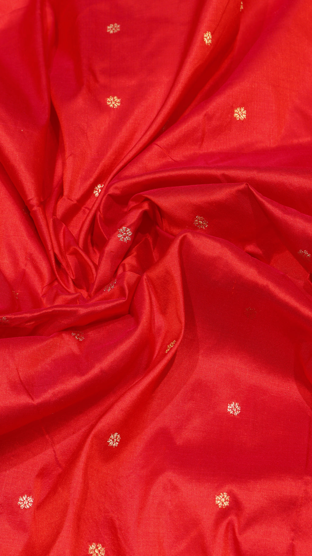 Red Pure Katan Silk Handloom Saree