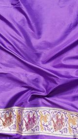 Raw Mango Kadwa Buta Pure Katan Silk Saree