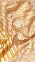 Pre-Order : Rangkaat Pure Kora Silk Handloom Saree with Katan Blouse