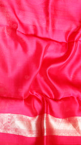 Handloom Soft Katan Silk Saree with Raja Ravi Varma Painting on Border