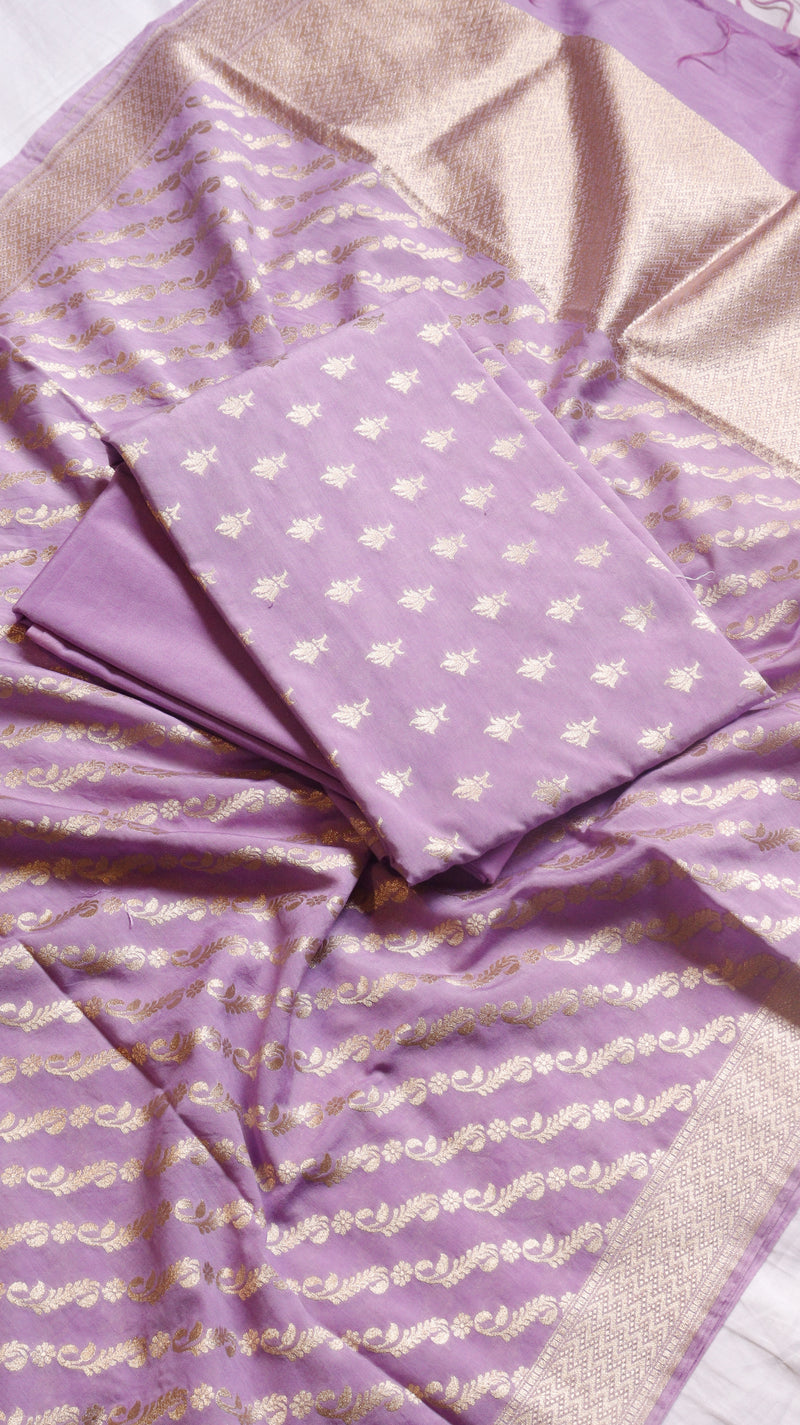 Cotton Chanderi Silk Suit Sets