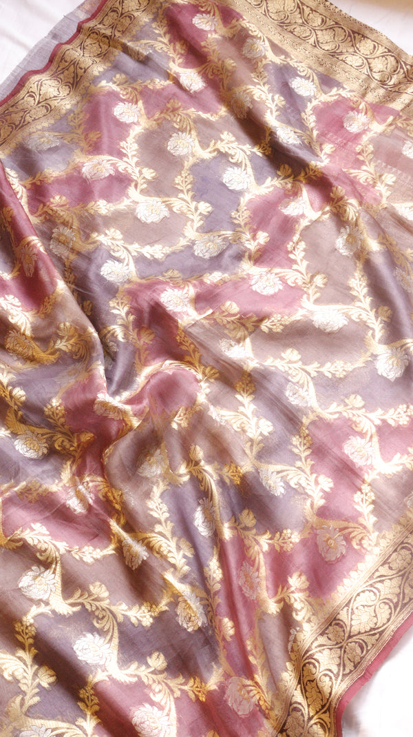 Handloom Pure Tussar Silk Suit Set