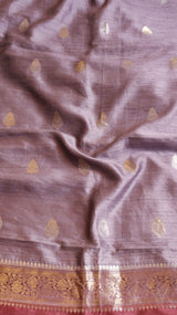 Handloom Pure Tussar Silk Suit Set