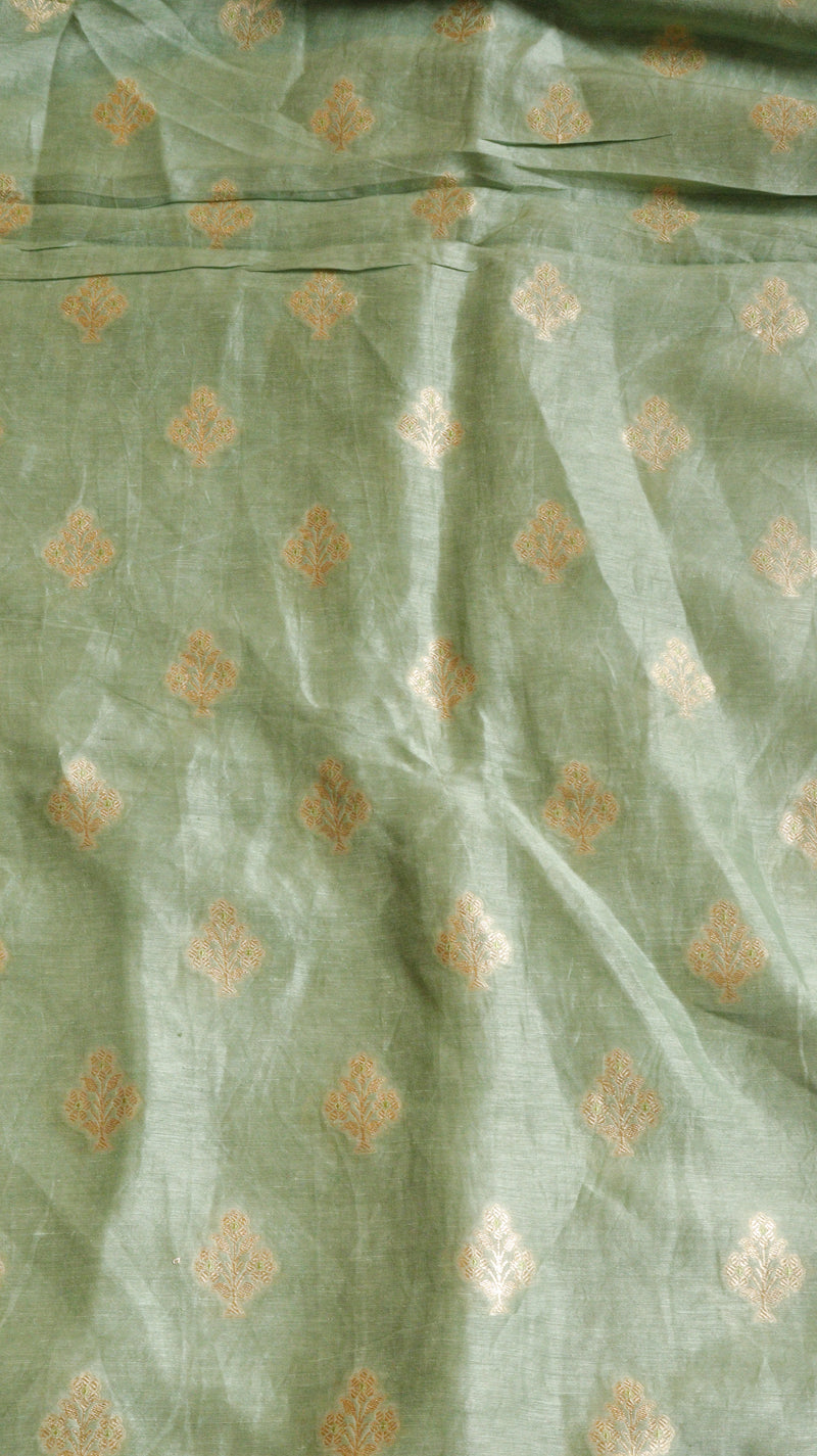 Handloom Pure Tussar Silk Suit Set