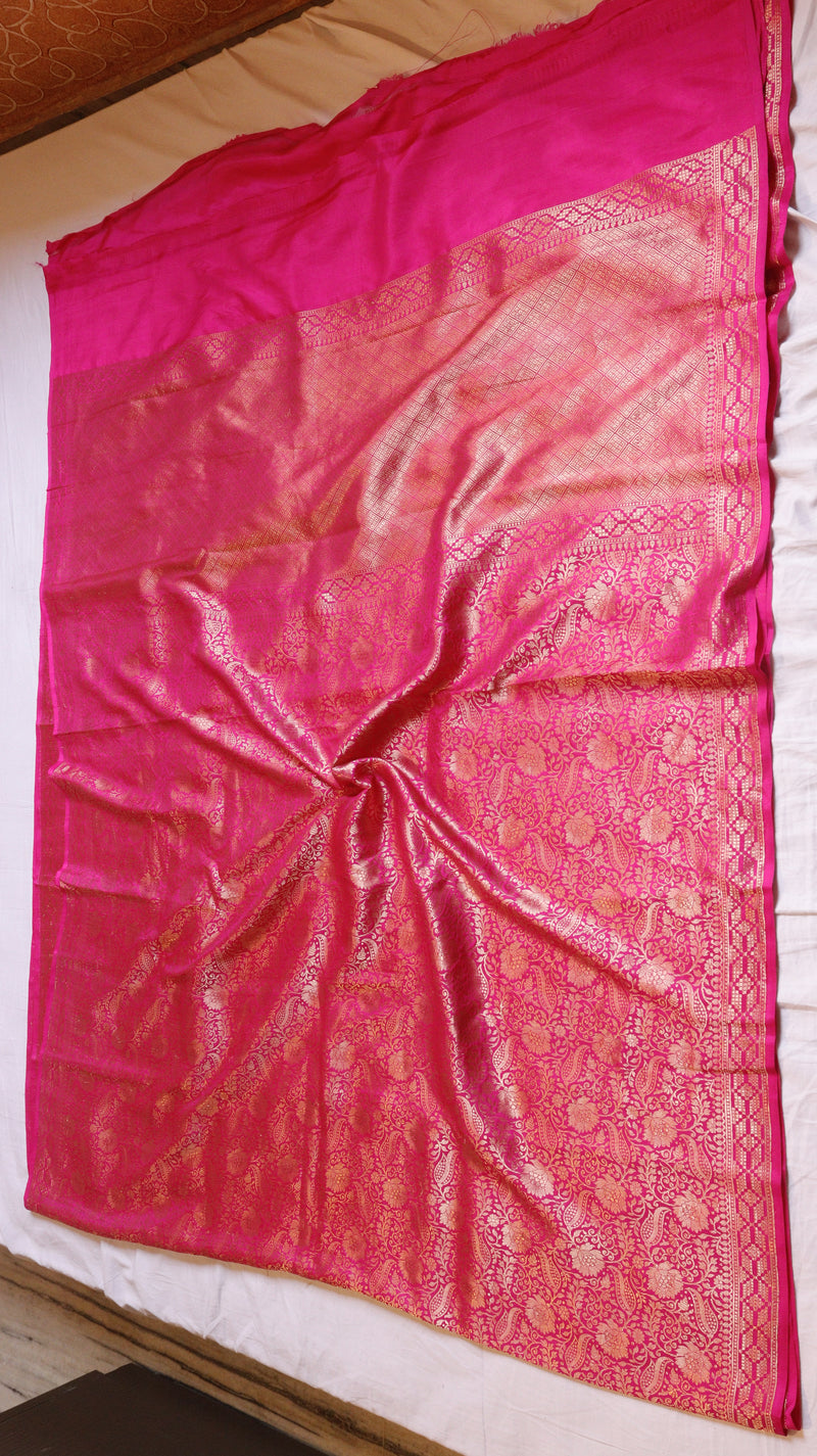 Brocade Pure Soft Katan Silk Saree