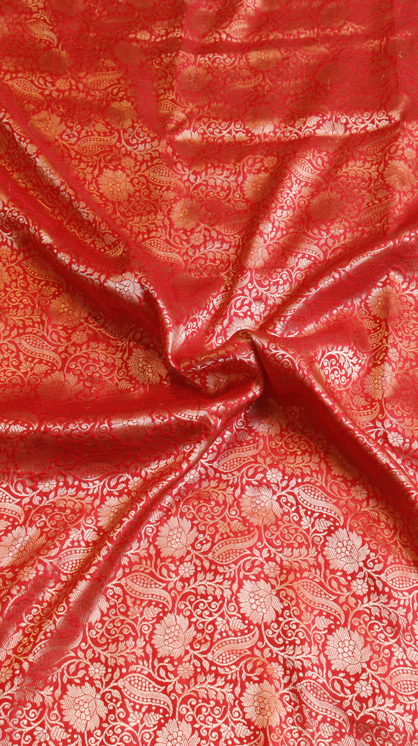 Brocade Pure Soft Katan Silk Saree