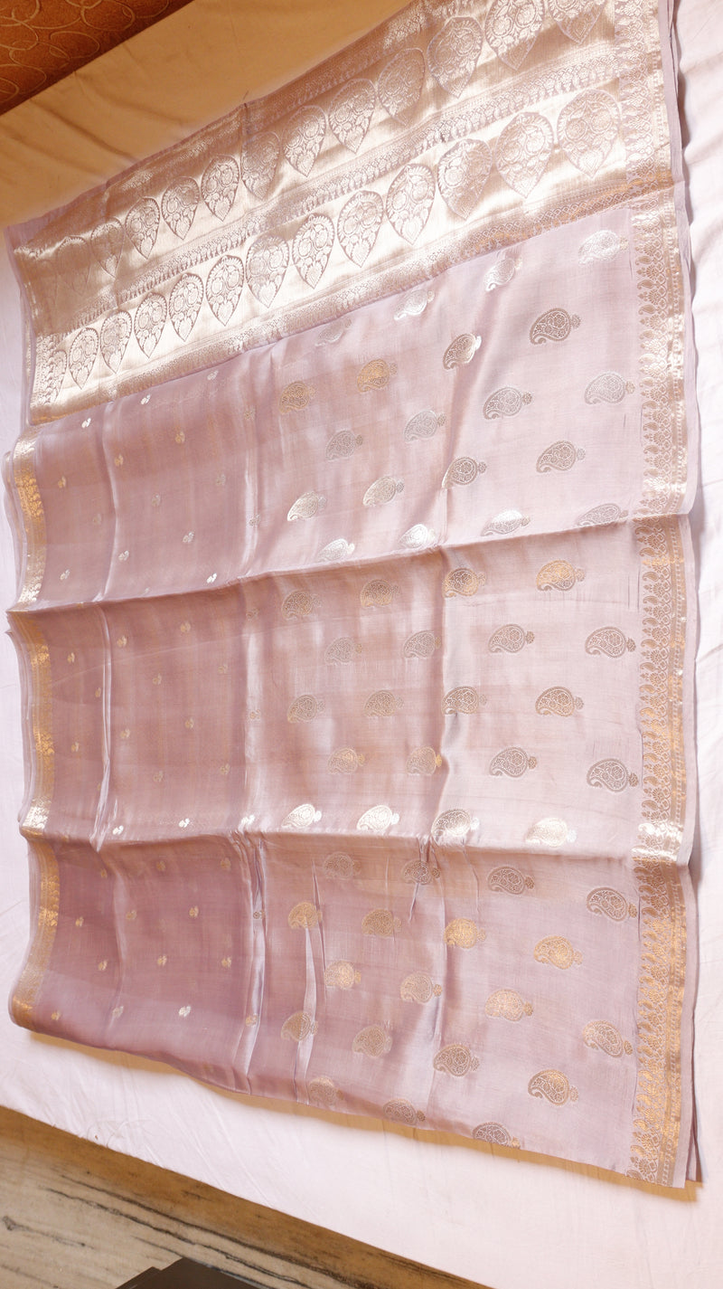 Pure Chiniya Silk Saree