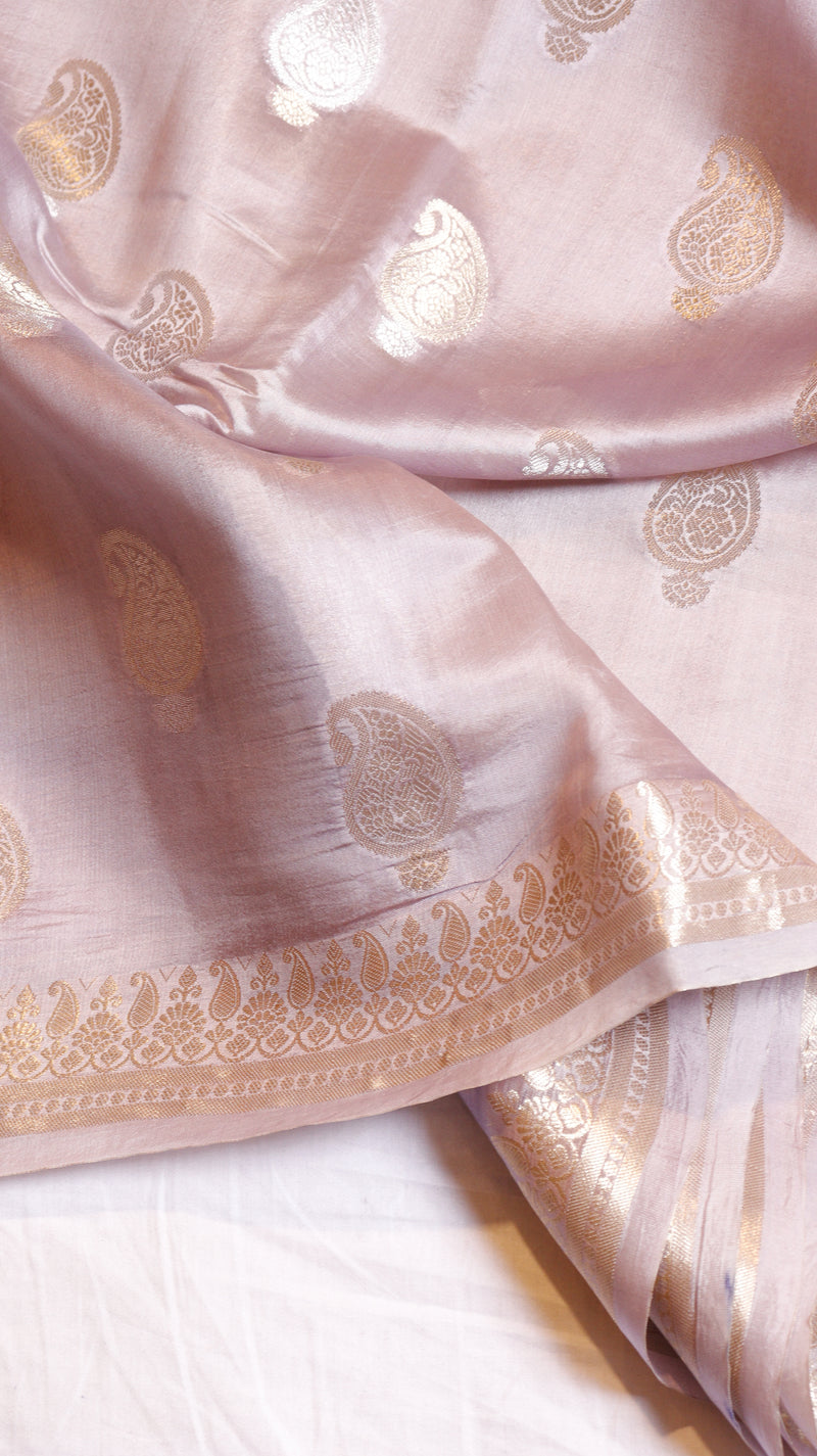 Pure Chiniya Silk Saree