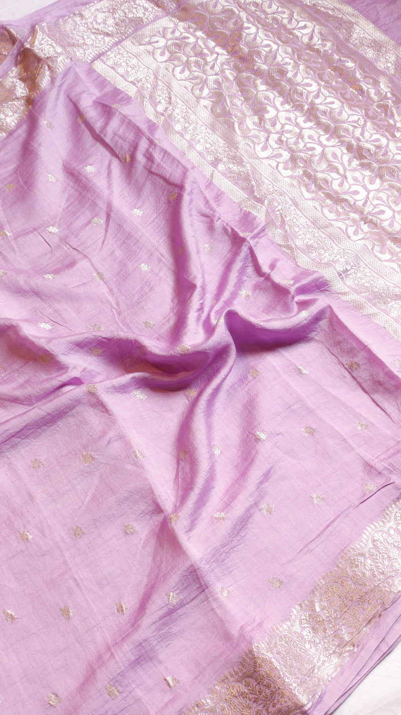 Pure Chiniya Silk Saree